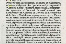 Corriere di Arezzo 17 maggio 2015