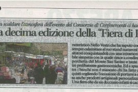 Corriere di Arezzo 25 maggio 2015