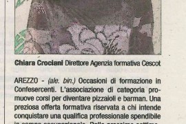Corriere di Arezzo 8 luglio 2015 SPECIALE LAVORO