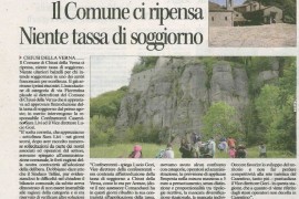 Corriere di Arezzo 31 luglio 2015