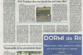 Corriere di Arezzo 8 agosto 2015