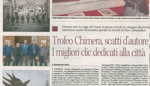 Corriere di Arezzo 30 ottobre 2015