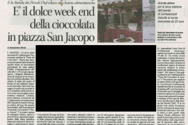 Corriere di Arezzo 20 novembre 2015