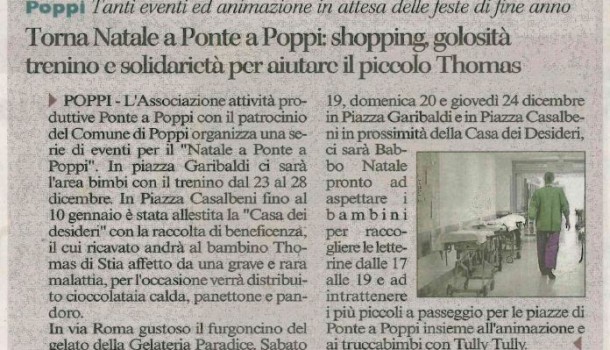 Corriere di Arezzo 18 dicembre 2015