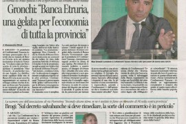 Corriere di Arezzo 9 dicembre 2015