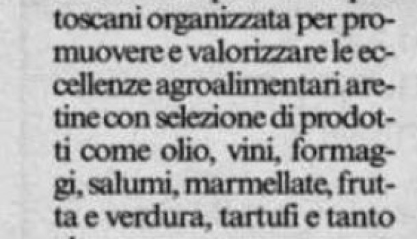 Corriere di Arezzo – 9 gennaio 2016