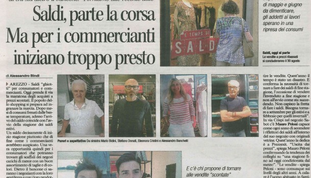 Corriere di Arezzo 2 luglio 2016