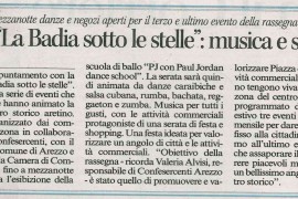 Corriere di Arezzo 23 settembre 2016