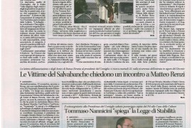 Corriere di Arezzo 16 novembre 2016