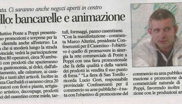 Corriere di Arezzo 22 aprile 2017
