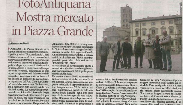 Corriere di Arezzo 28 aprile 2017