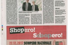 La Nazione di Arezzo 20 dicembre 2017