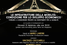 “Le infrastrutture e la mobilità: condizione per lo sviluppo economico”