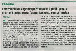 Corriere di Arezzo 6 luglio 2018