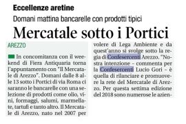 Corriere di Arezzo 3 agosto 2018