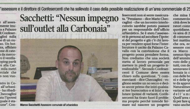 Corriere di Arezzo 3 agosto 2018