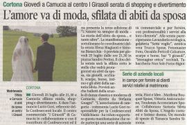 Corriere di Arezzo 23 luglio