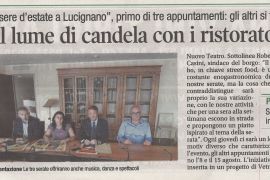 Corriere di Arezzo 31 luglio 2019