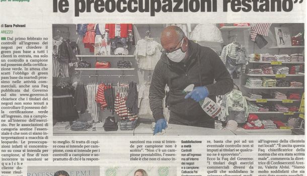 Corriere di Arezzo 29 gennaio 2022