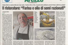 Corriere di Arezzo 13 marzo 2022