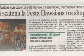 Corriere di Arezzo 3 agosto 2022