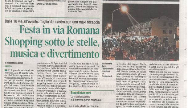 Corriere di Arezzo 10 settembre 2022
