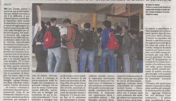 Corriere di Arezzo 9 settembre 2022