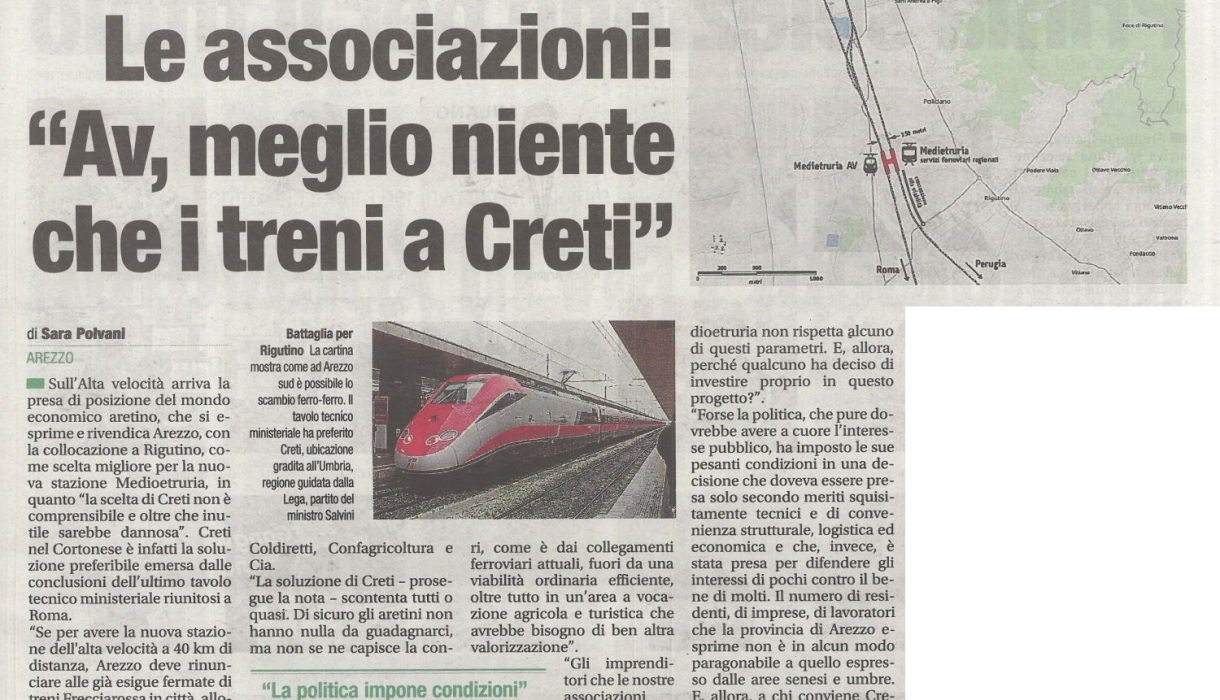 Corriere di Arezzo 14 dicembre 2023 Confesercenti