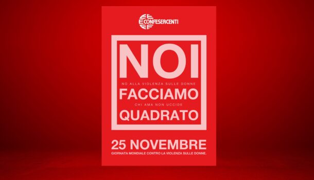 25 NOVEMBRE: GIORNATA MONDIALE CONTRO LA VIOLENZA SULLE DONNE, CONFESERCENTI LANCIA LA CAMPAGNA RED FRAME