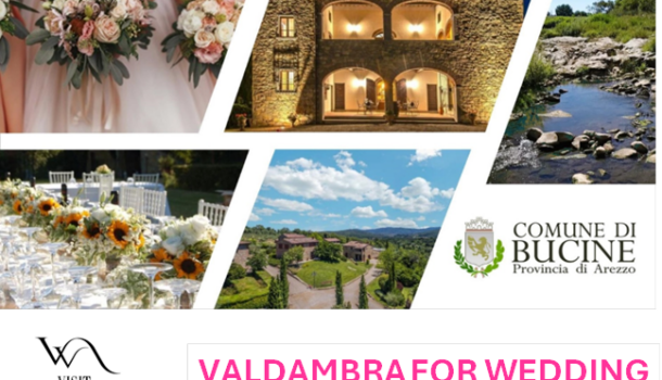 VALDAMBRA FOR WEDDING: PROROGATA AL 10 DICEMBRE LA PRESENTAZIONE DELLA MANIFESTAZIONE D’INTERESSE